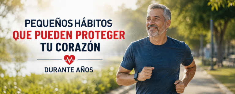 Pequeños hábitos que pueden proteger tu corazón durante años