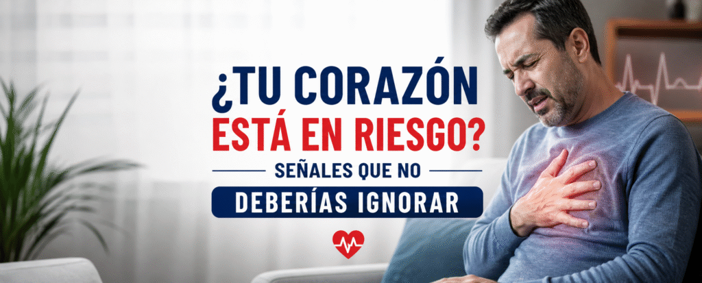 ¿Tu corazón está en riesgo? Señales que no deberías ignorar